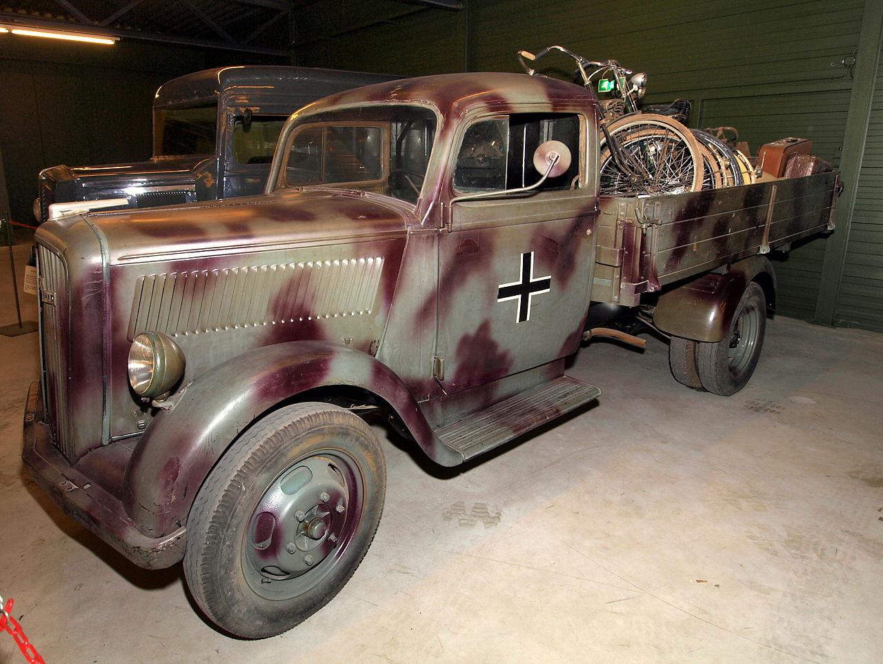 GM-Opel Blitz Truck at the Marshallmuseum by Alf van Beem